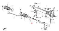 Honda CRV 1997-2001 Front Inner Steering Rack Ends Axial Rod Joint 53010 S10 003